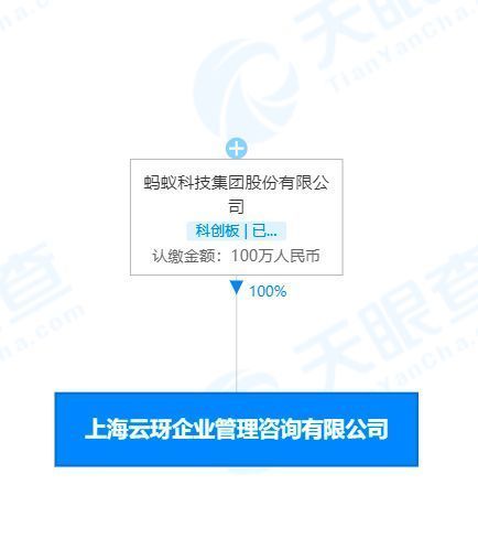 螞蟻集團在上海成立企管咨詢公司，拓展信息技術咨詢服務新領域